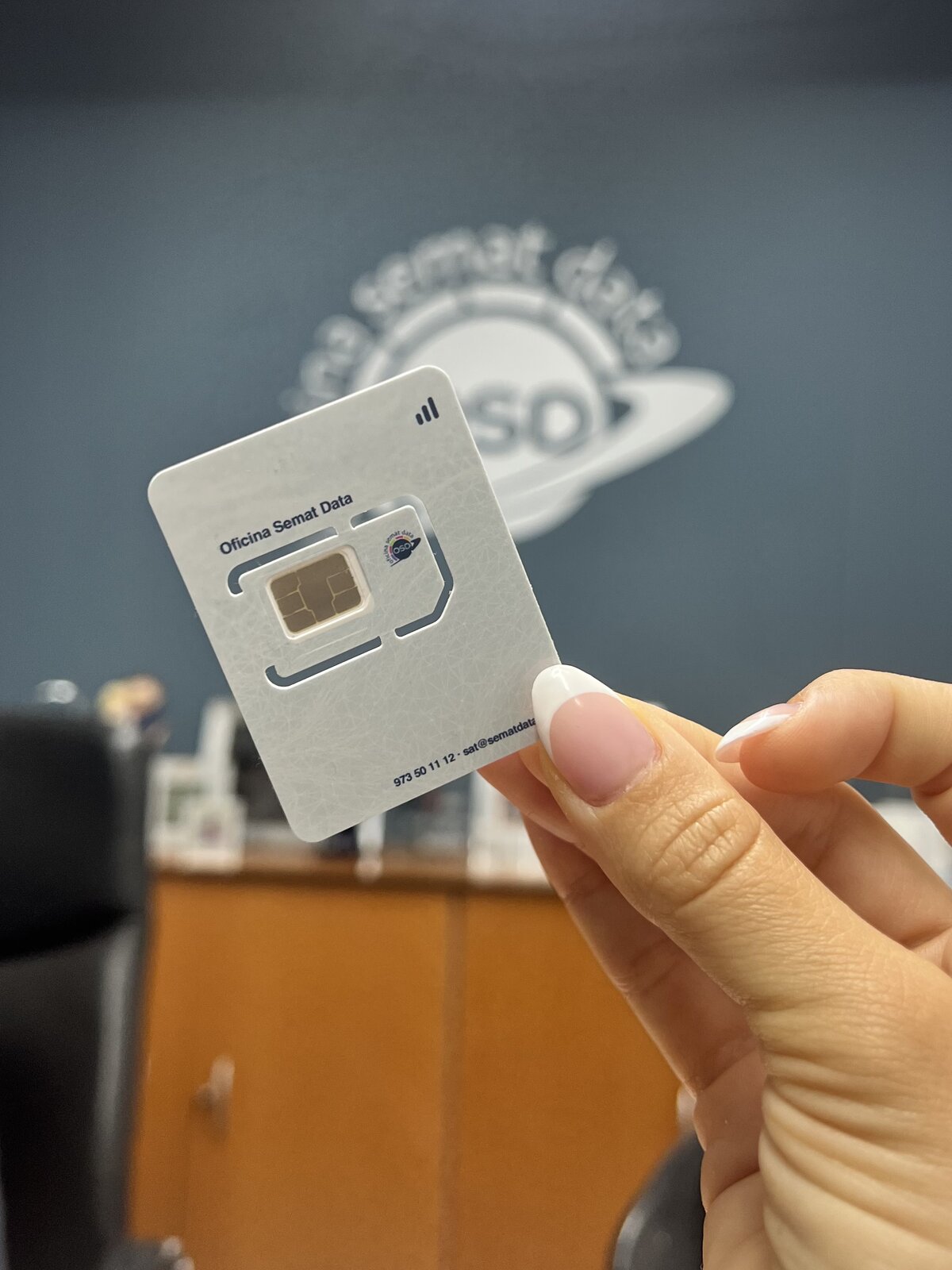 Targeta SIM Oficina Semat Data